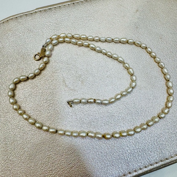 Adina Reyter Tiny Pearl Necklace - Picture 3 of 3